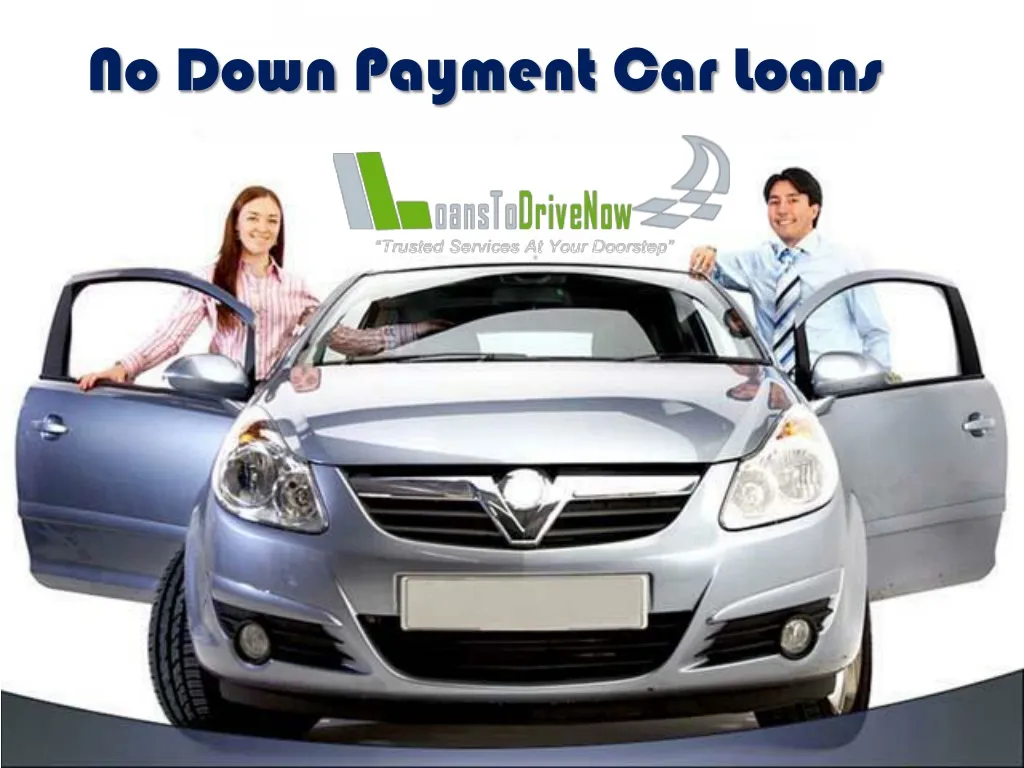 no down payment car loans