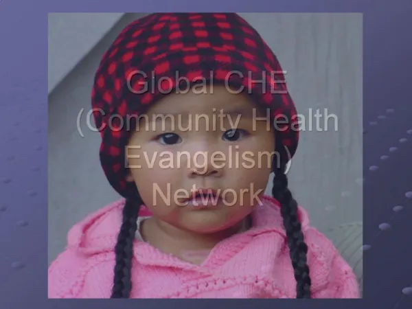 Global CHE Community Health Evangelism Network