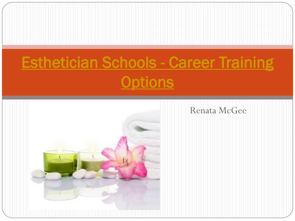 esthetician schools career training options