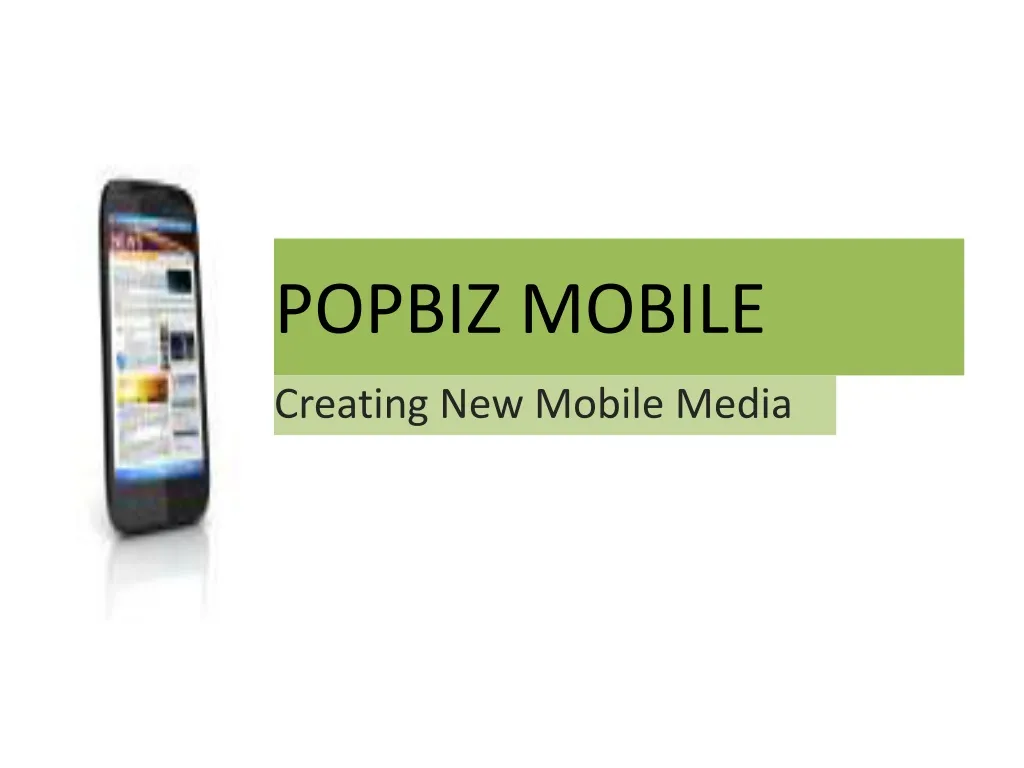 popbiz mobile
