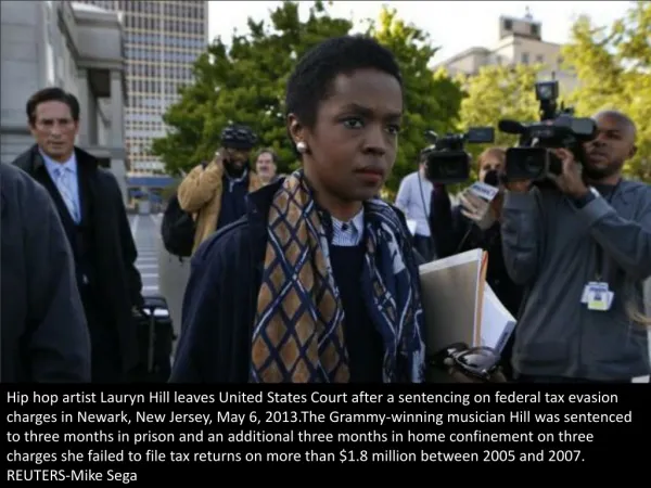 Lauryn Hill sentenced to prison