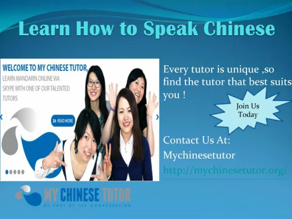 Learn Chinese Language Online