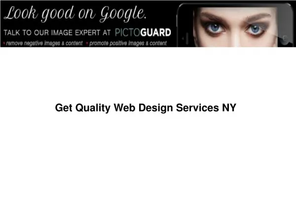 Get Quality Web Design Services NY