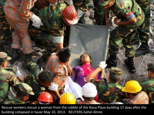 Building collapse in Bangladesh