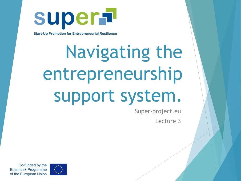 navigating the entrepreneurship support system
