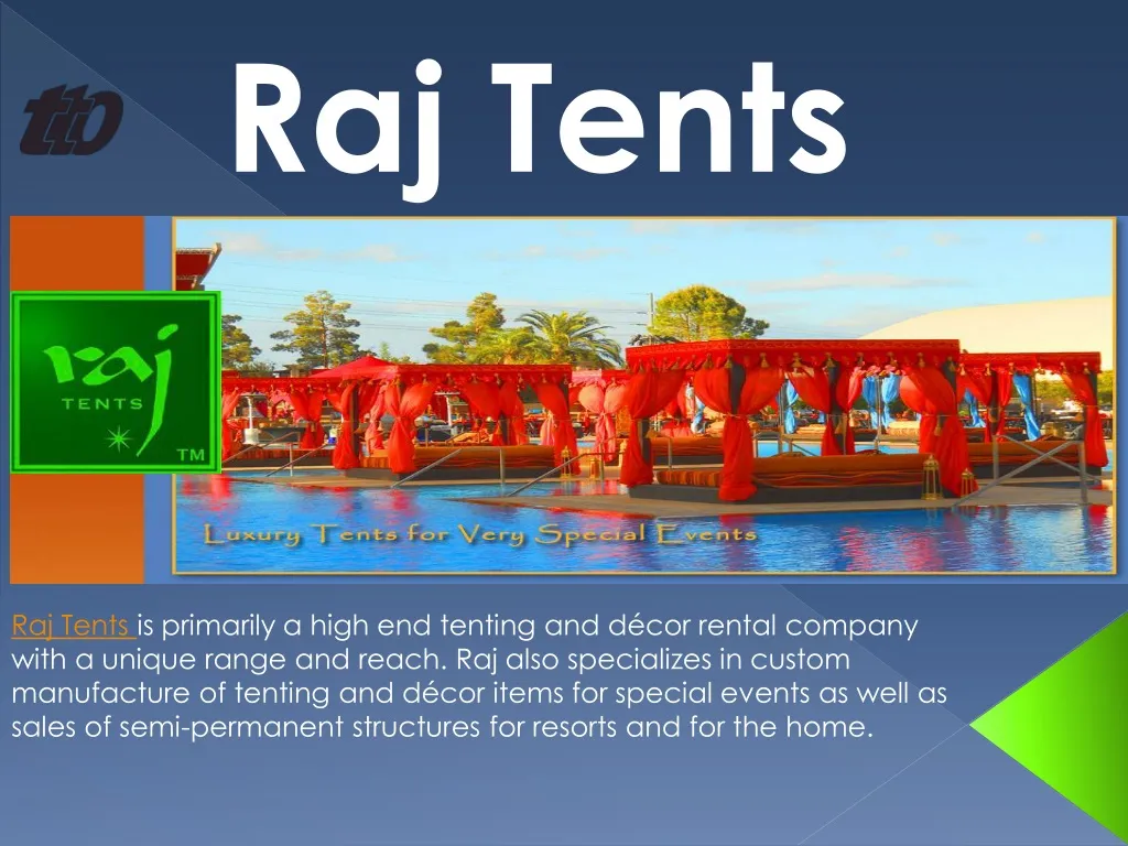 raj tents