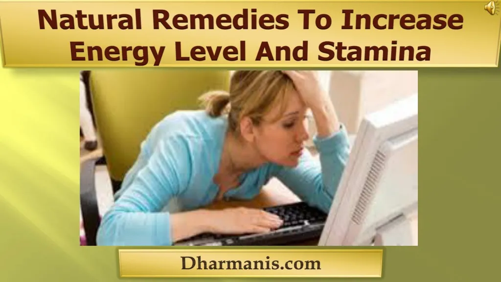 natural remedies to increase energy level