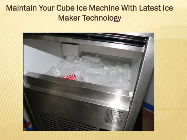 Portable Ice Cube Making Machine & Best Ice cube Maker Machi