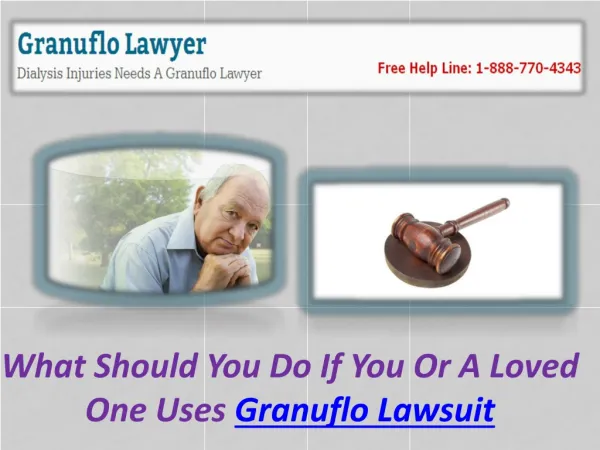 Granuflo Lawyer