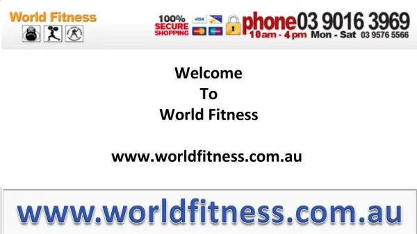 Importance of Exercise at Home Gym - www.worldfitness.com.au