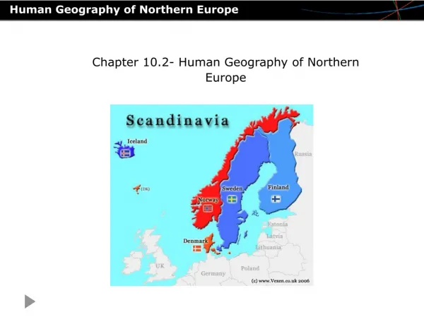 Human Geography of Northern Europe