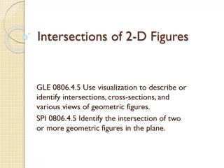 Intersections of 2-D Figures - slide 1