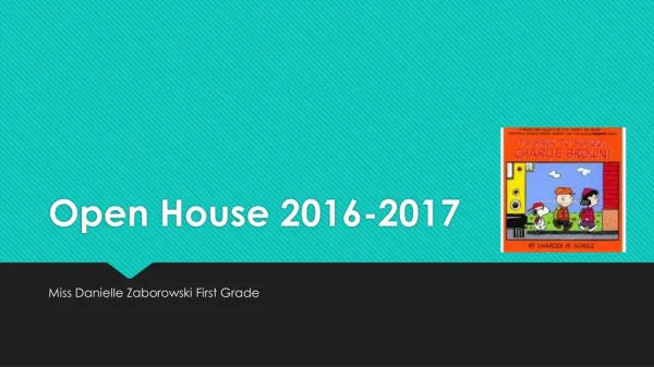 Open House 2016-2017