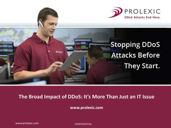The Broad Impact od DDoS: It’s More than Just an IT Issue