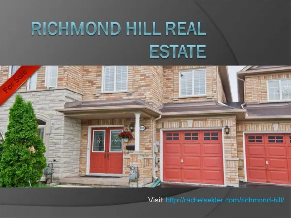 Richmond Hill real estate