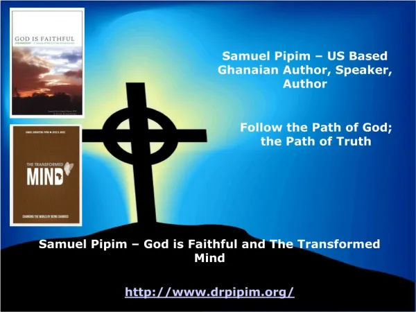 Samuel Pipim - The Transformed Mind