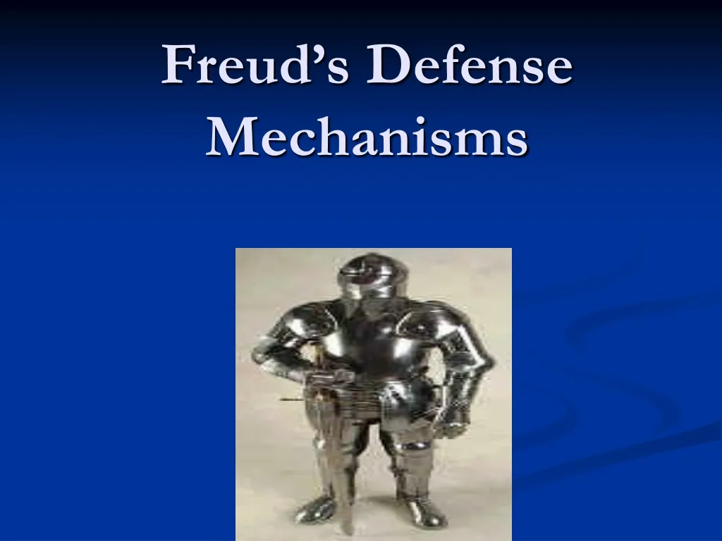 freud s defense mechanisms