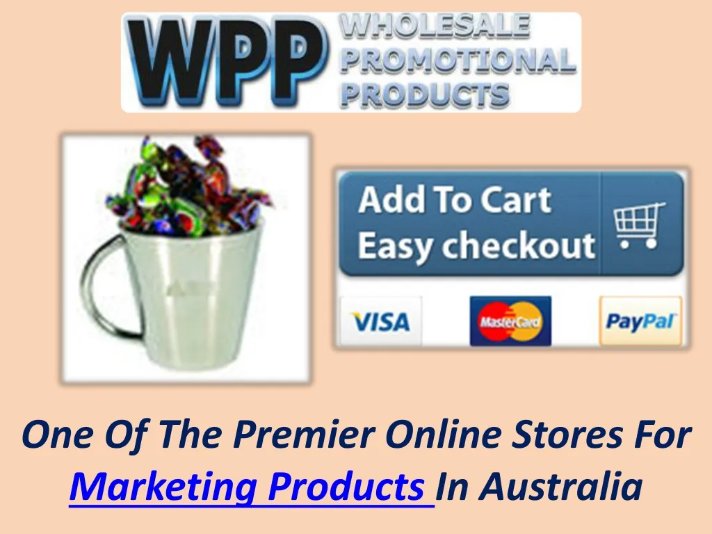 one of the premier online stores for marketing