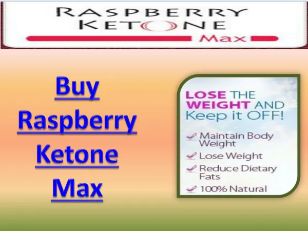 Raspberry Ketone Max In Stores