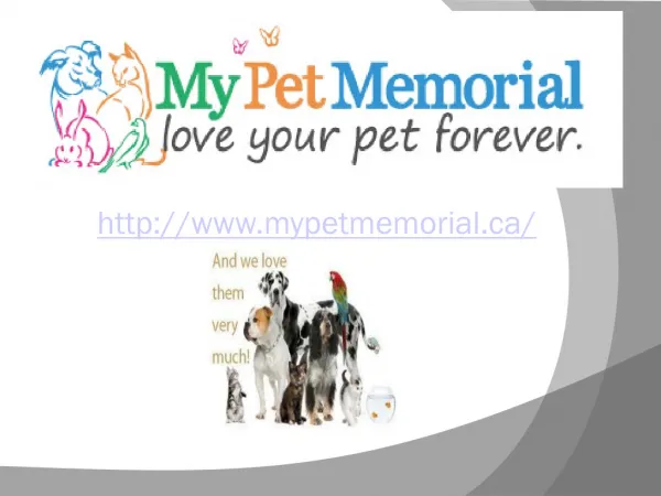 Pet Memorial