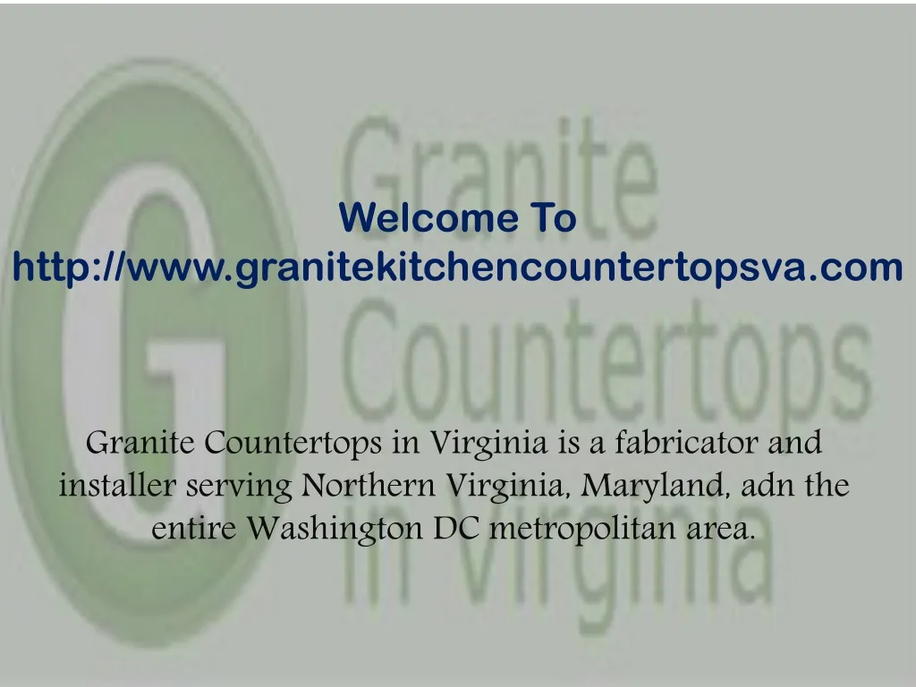 welcome to http www granitekitchencountertopsva com