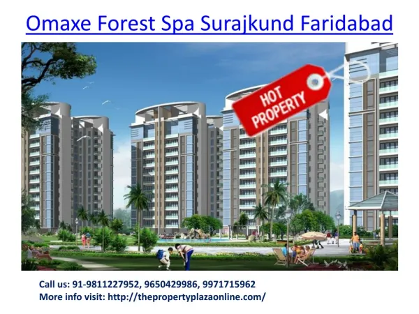 Omaxe Forest Spa Surajkund Faridabad