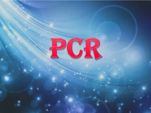 PCR