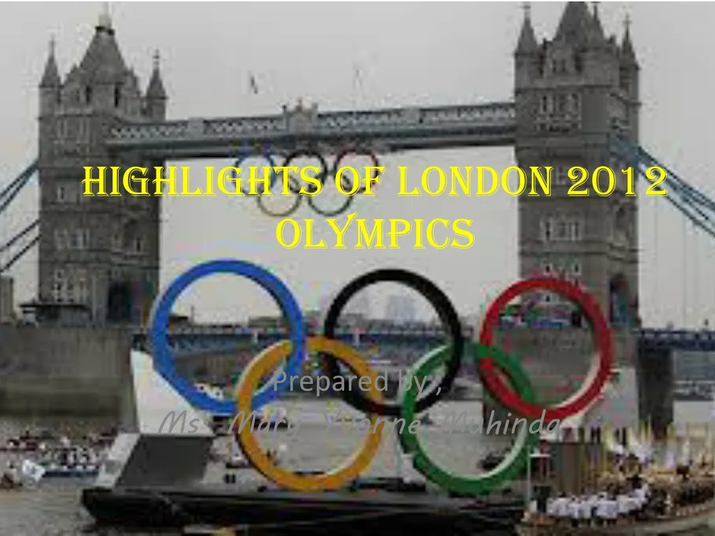 highlights of london 2012 olympics