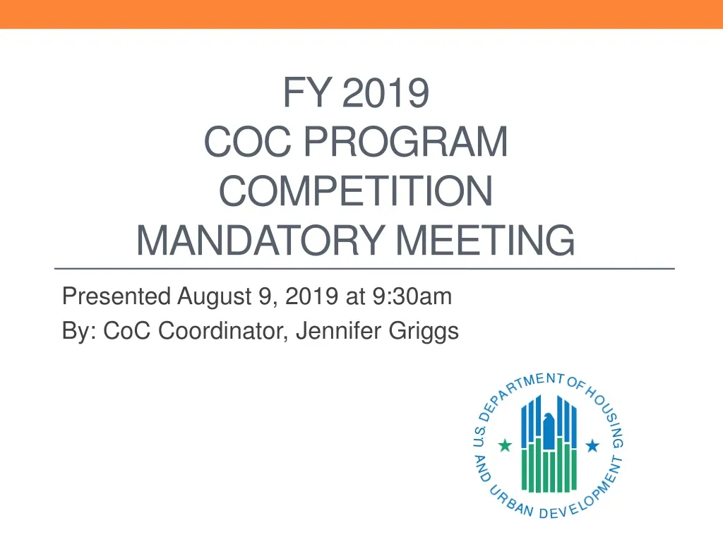fy 2019 coc program competition mandatory meeting