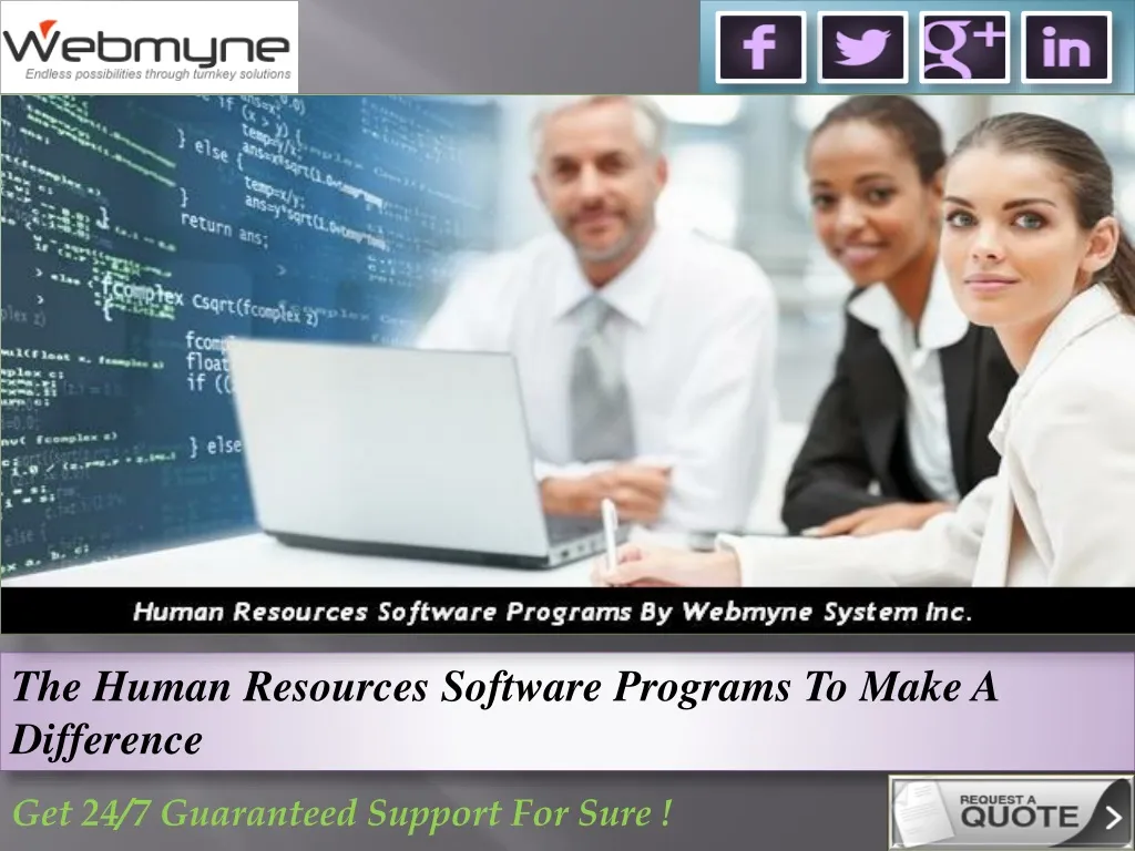 the human resources software programs to make