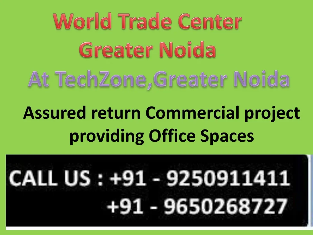 world trade center greater noida