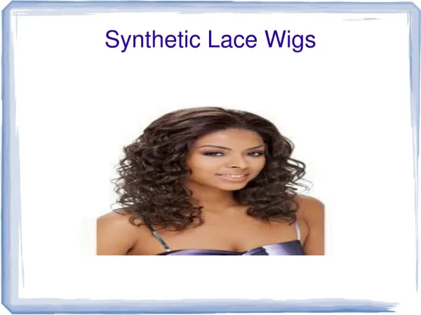 Synthetic Lace Wigs