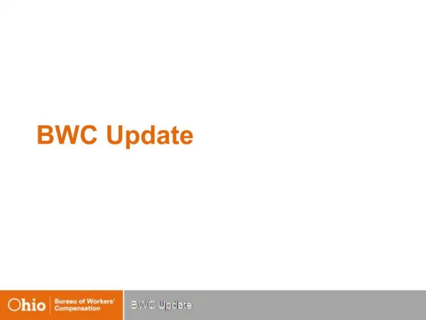 BWC Update