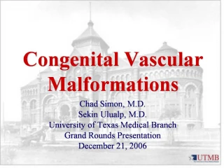 Congenital Vascular Malformations - slide 1