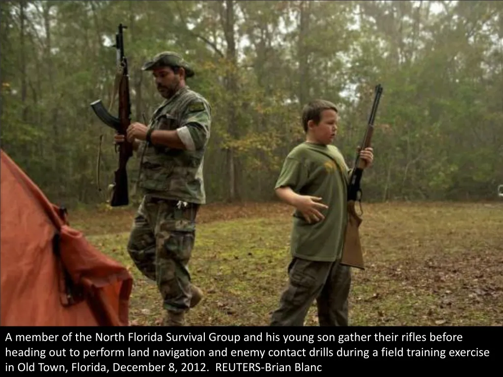 a member of the north florida survival group