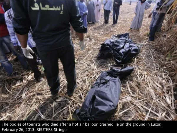 Balloon tragedy in Egypt