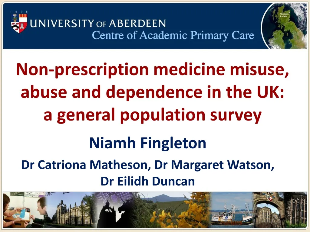 non prescription medicine misuse abuse and dependence in the uk a general population survey