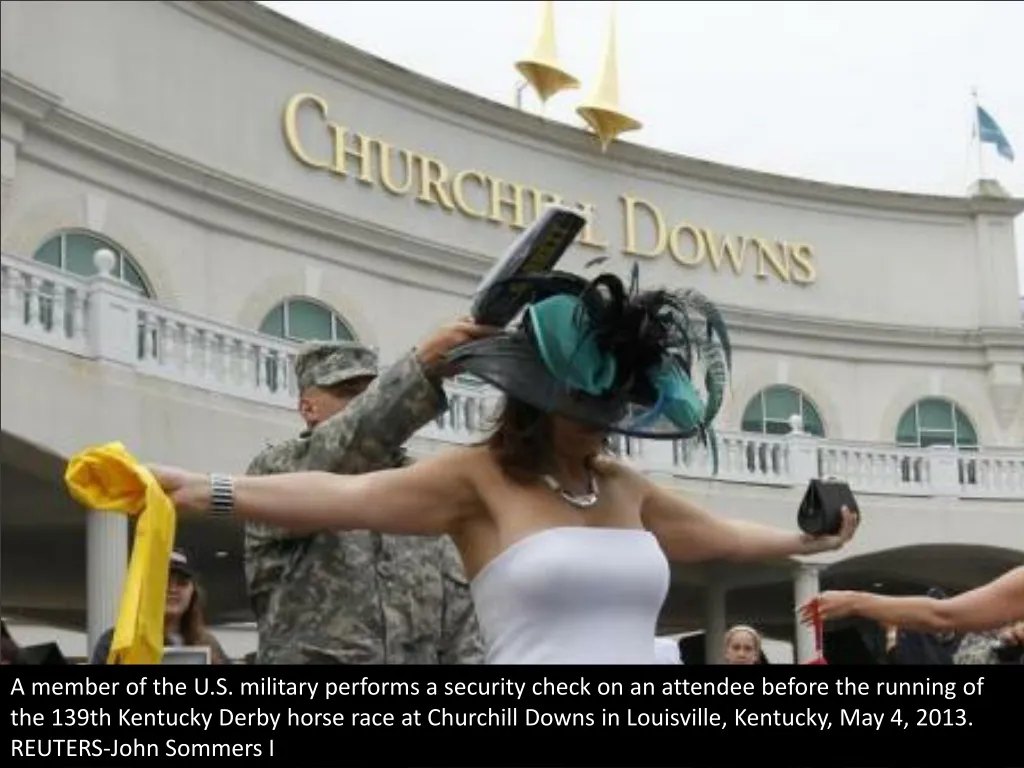 a member of the u s military performs a security