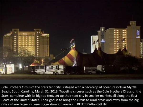 Circus comes to town