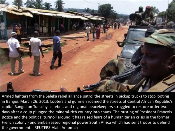 Coup in Central African Republic