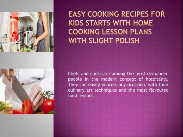 Easy Cooking Recipes For Kids Starts With Home Cooking Lesso