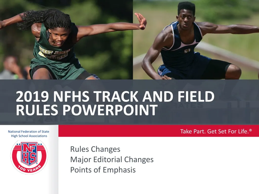 PPT 2019 NFHS Track and field rules PowerPoint PowerPoint