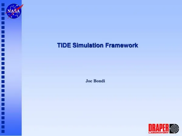 TIDE Simulation Framework