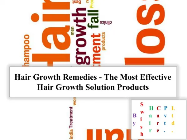 Hair Growth Remedies - The Most Effective Hair Growth Soluti