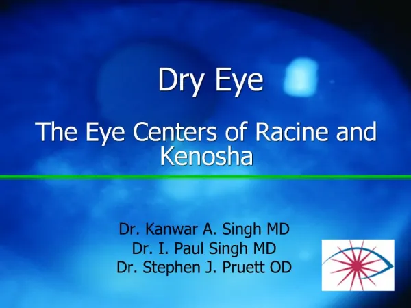 Dry Eye The Eye Centers of Racine and Kenosha