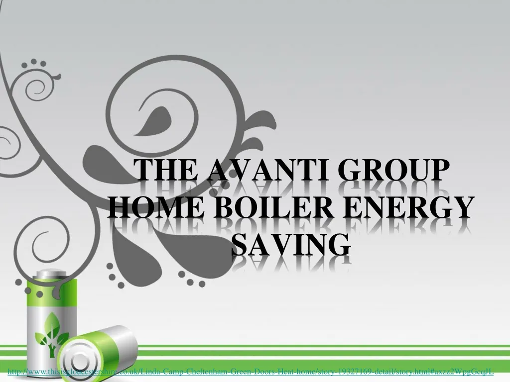 the avanti group home boiler energy saving