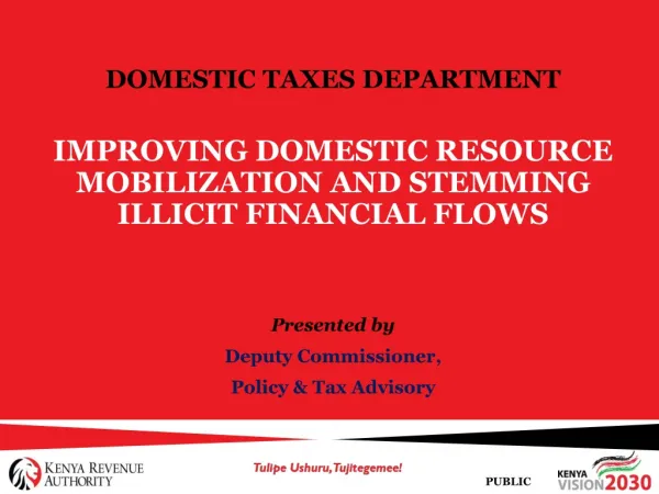 DOMESTIC TAXES DEPARTMENT
