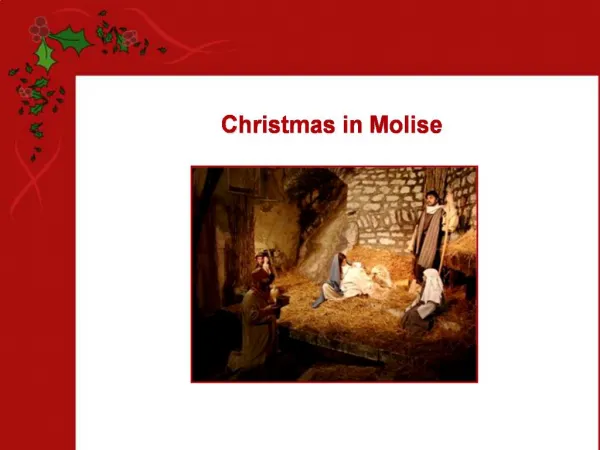 Christmas in Molise