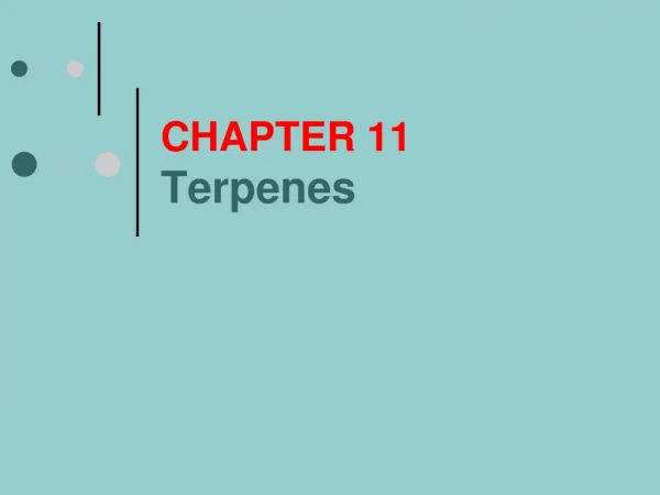CHAPTER 11 Terpenes