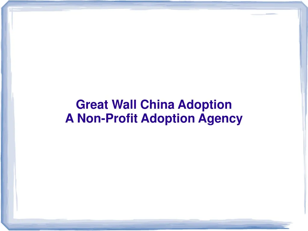 great wall china adoption a non profit adoption